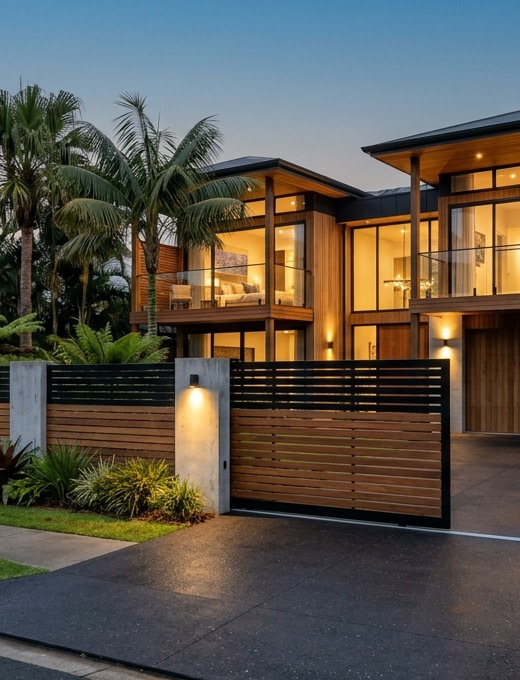Quality gate and pillar installation in Sunshine Coast